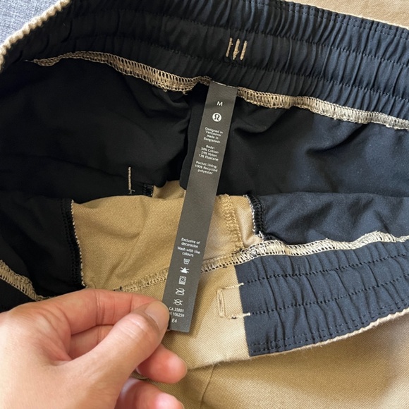 Lululemon ABC Jogger Earth Dye Pants - Men's Size M - Tan - Picture 6 of 10